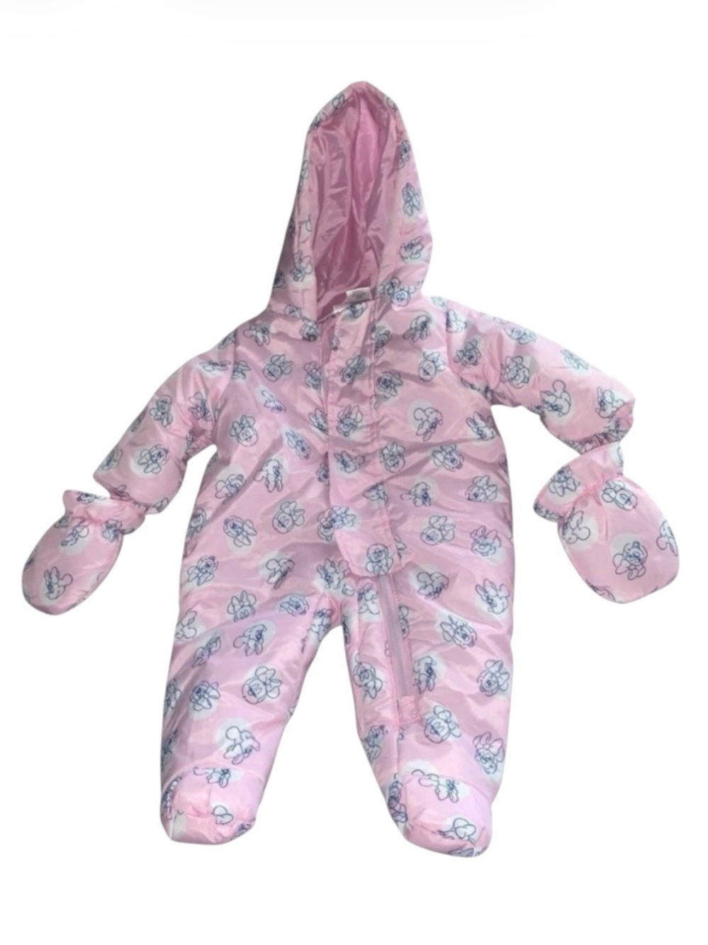 Disney Baby Pink Snowsuit